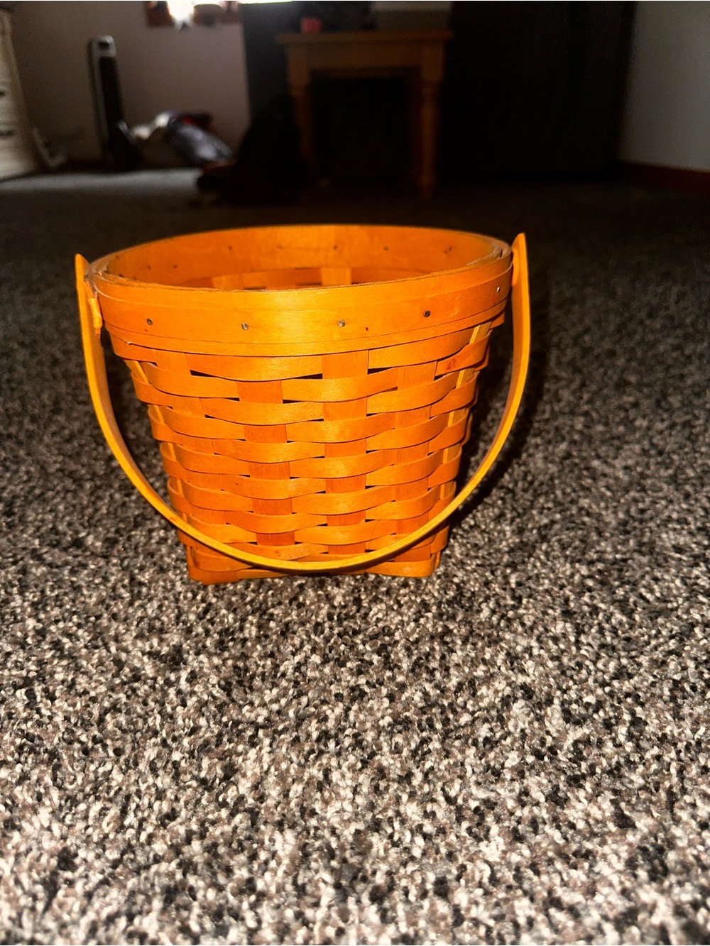 longaberger small bucket basket